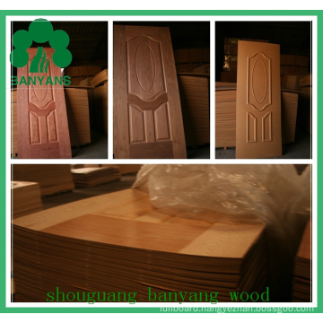 Wood Veneer HDF Door Skin with Cheaper Price